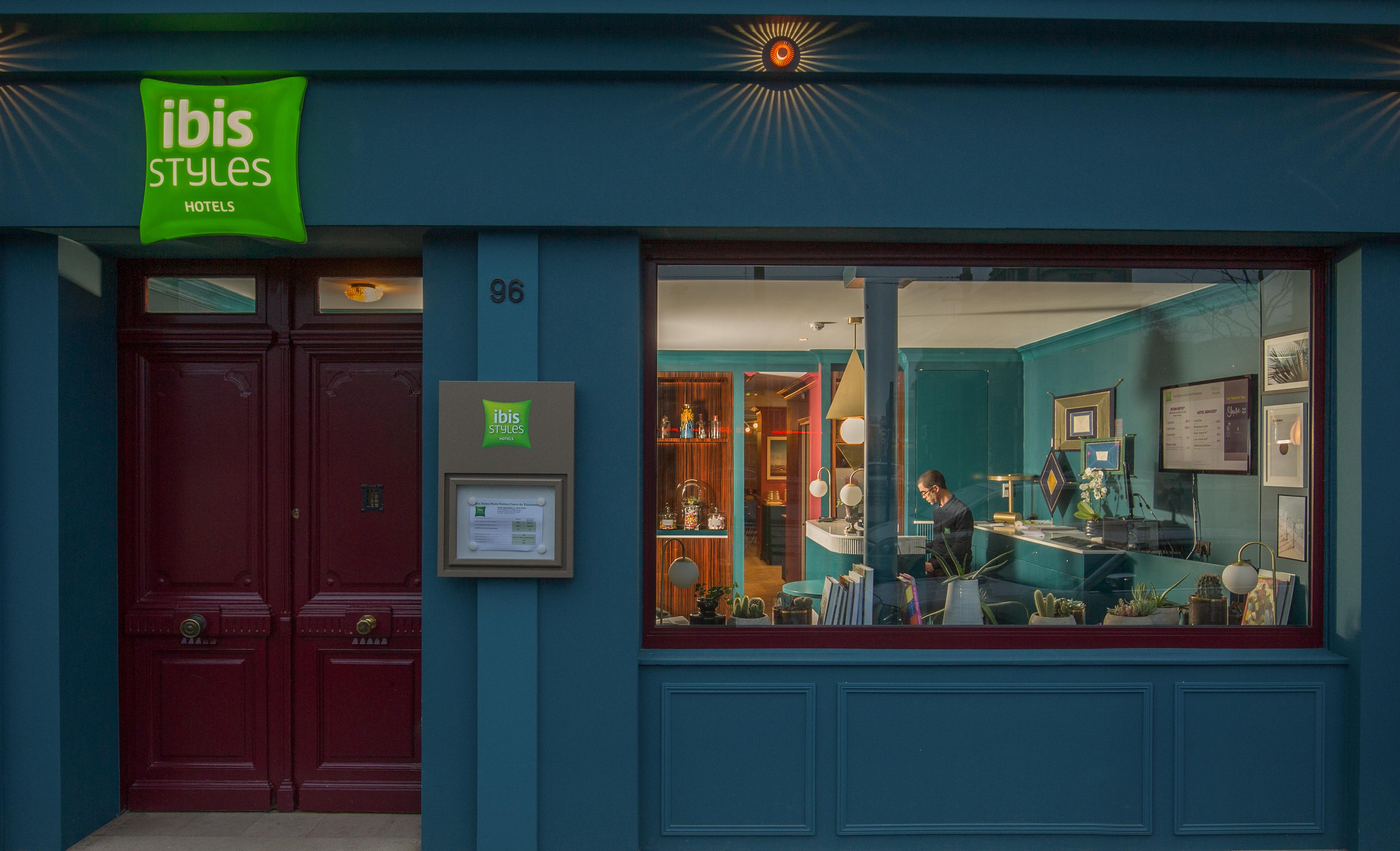Ibis Styles Paris Nation Cours De Vincennes Hotell Eksteriør bilde
